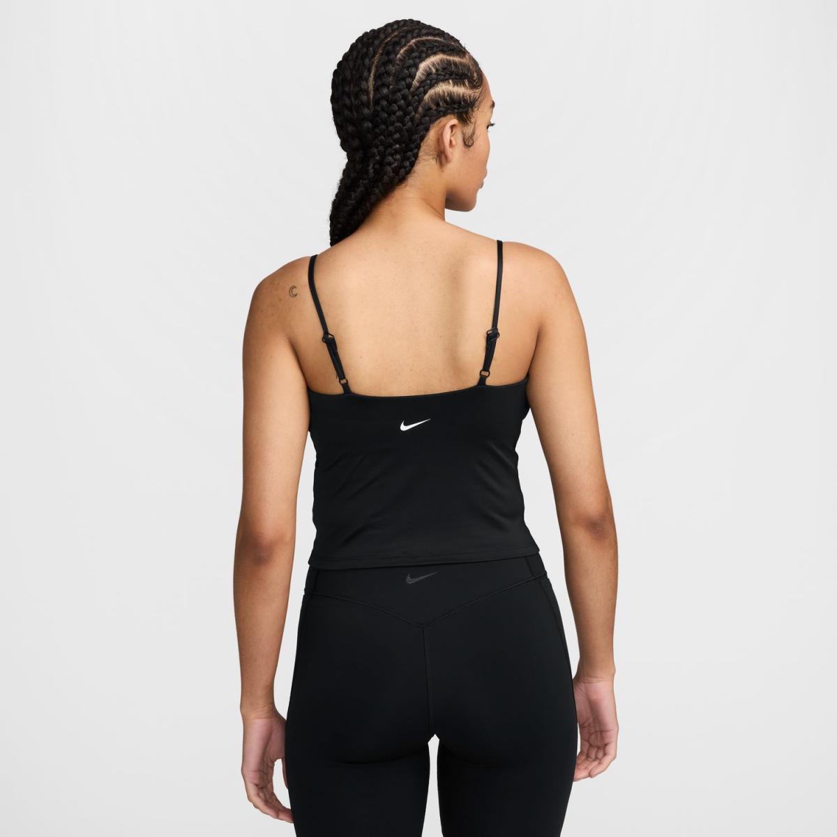 T-shirt de Mulher W Nk One DF Fitted Tank Fem Preto-2