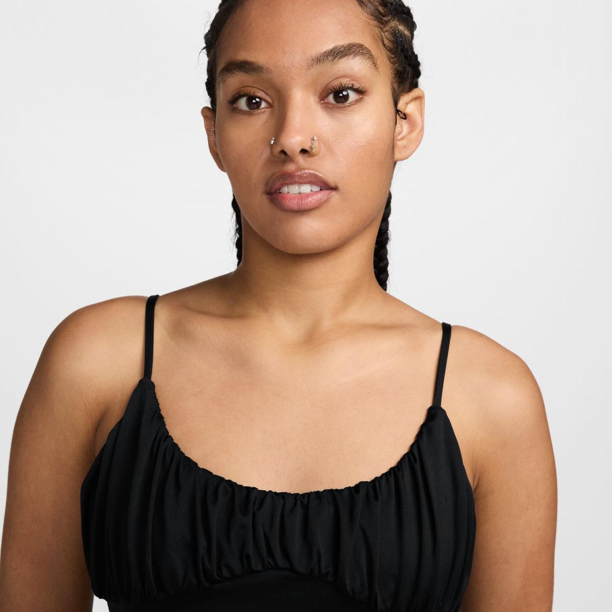 T-shirt de Mulher W Nk One DF Fitted Tank Fem Preto-3