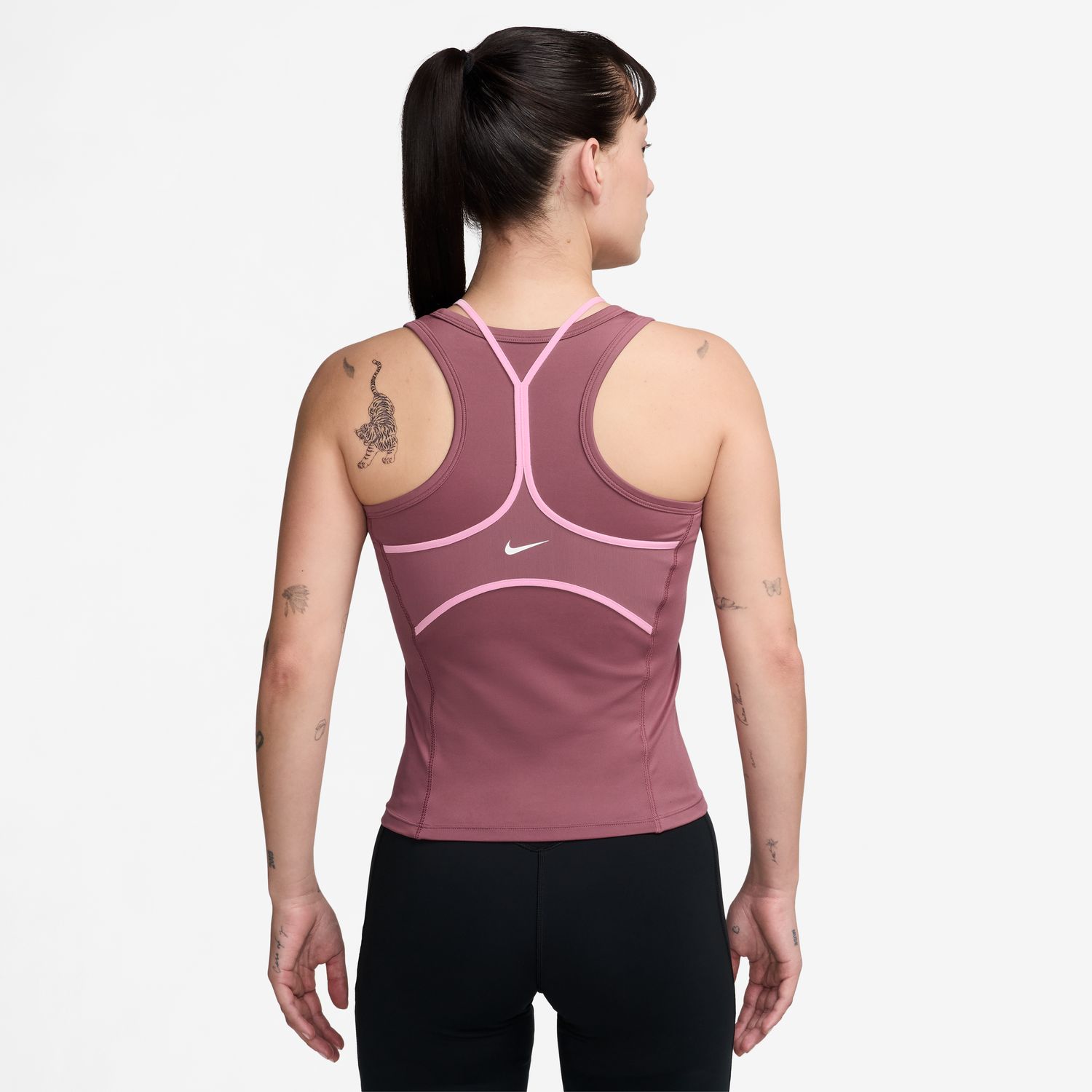 T-shirt de Mulher W Nk One DF Tank Cpsl B Vermelho-2