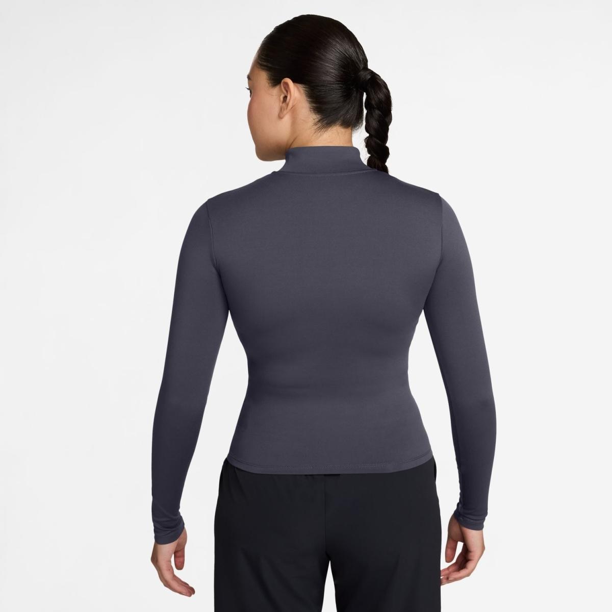Imagen 3 de Camiseta de mujer One Fitted Nike - Gris Gris