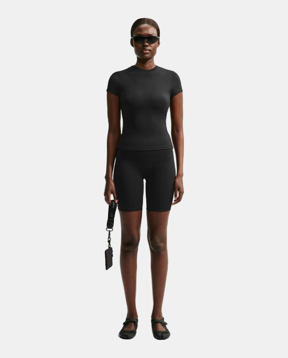 Imagen 0 de Camiseta de mujer Matte NikeSKIMS Negro