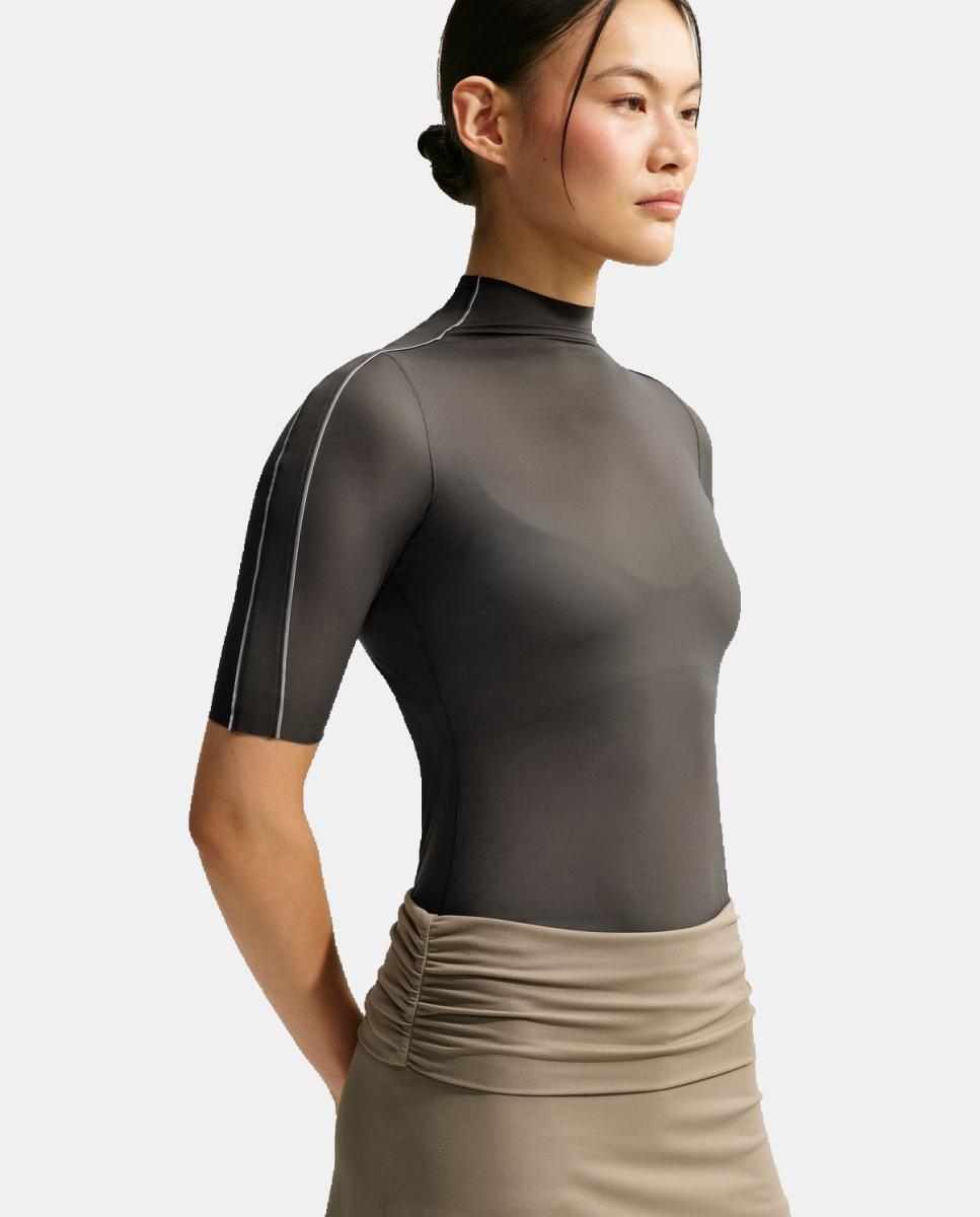 Camiseta de mujer Weightless NikeSKIMS - Negro Negro-5