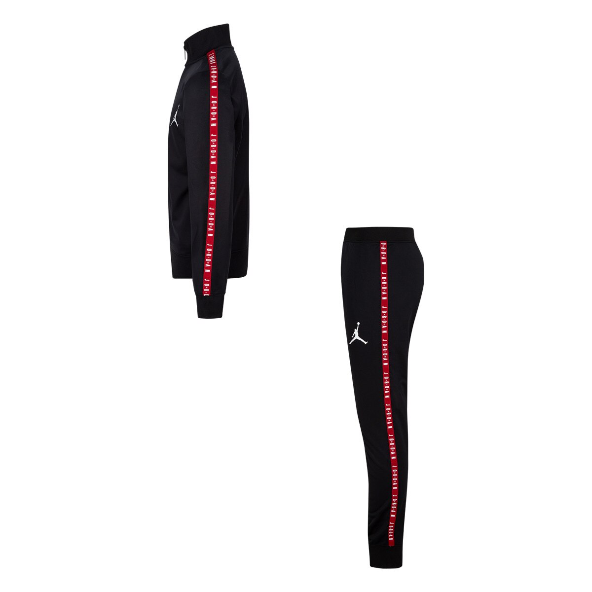 Fato de Treino de Menino JDN Air Tricot Set Preto-3
