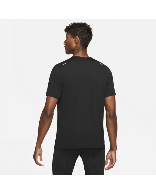 T-shirt de Homem Dri-Fit Rise 365 Nike Preto / Cinzento-2