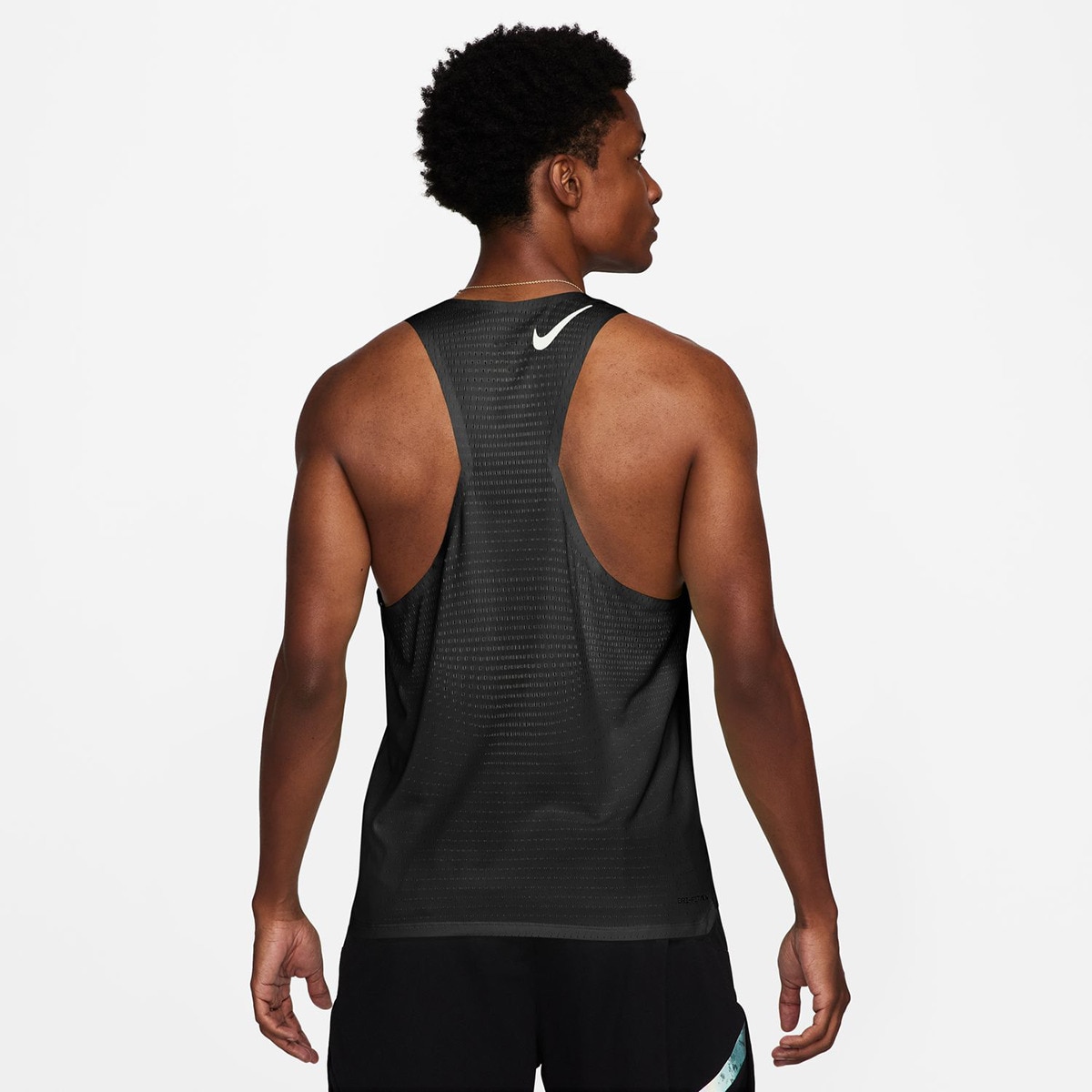 T-shirt de Homem M Nk Dfadv Aroswft Singlet Preto-2