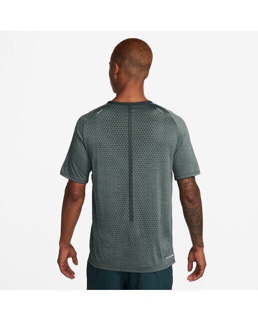 T-shirt de homem TechKnit Nike Verde-2