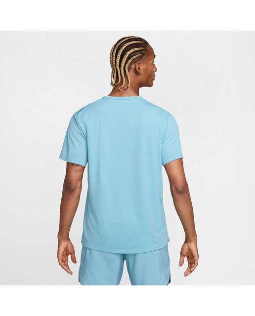 T-shirt de homem Miler Nike Azul-2