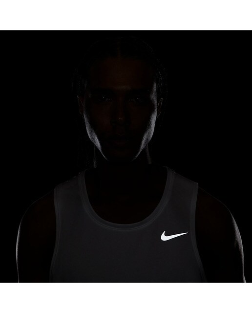 T-shirt de homem Miler Nike Branco-6