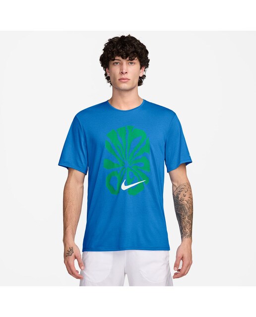 T-shirt de Homem Rise 365 Run Energy Azul-1