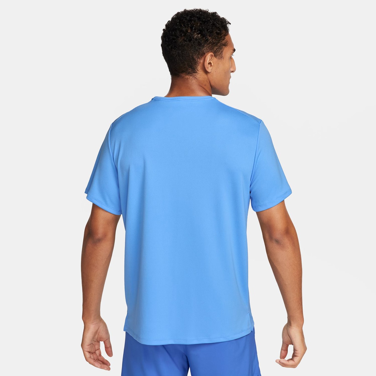 T-shirt de homem Miler Nike Azul-2
