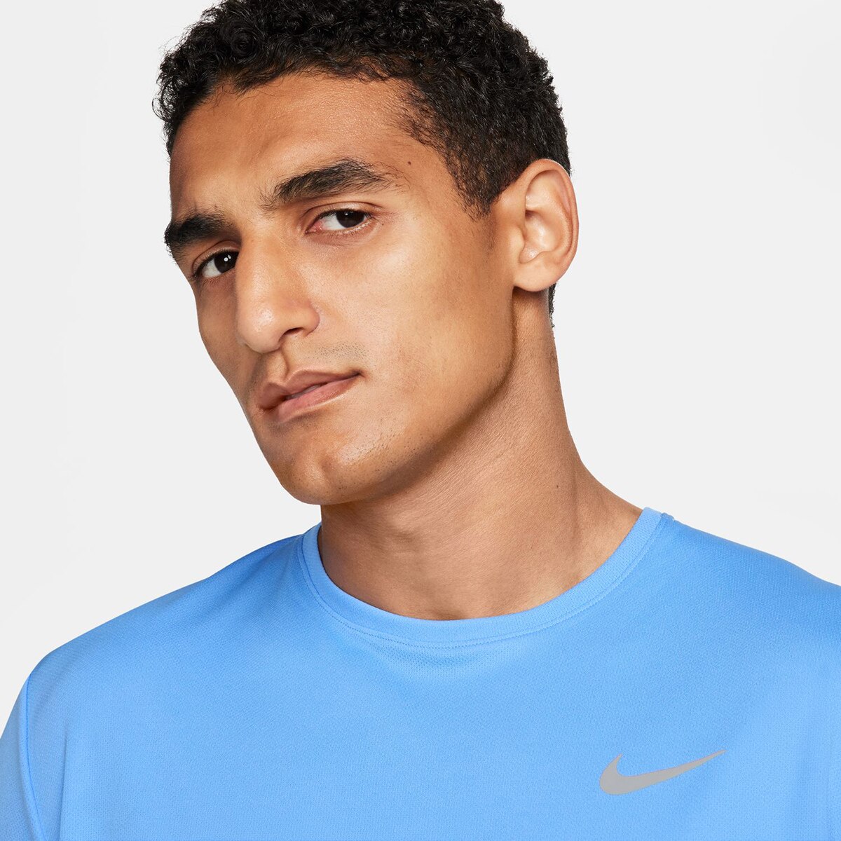 T-shirt de homem Miler Nike Azul-3