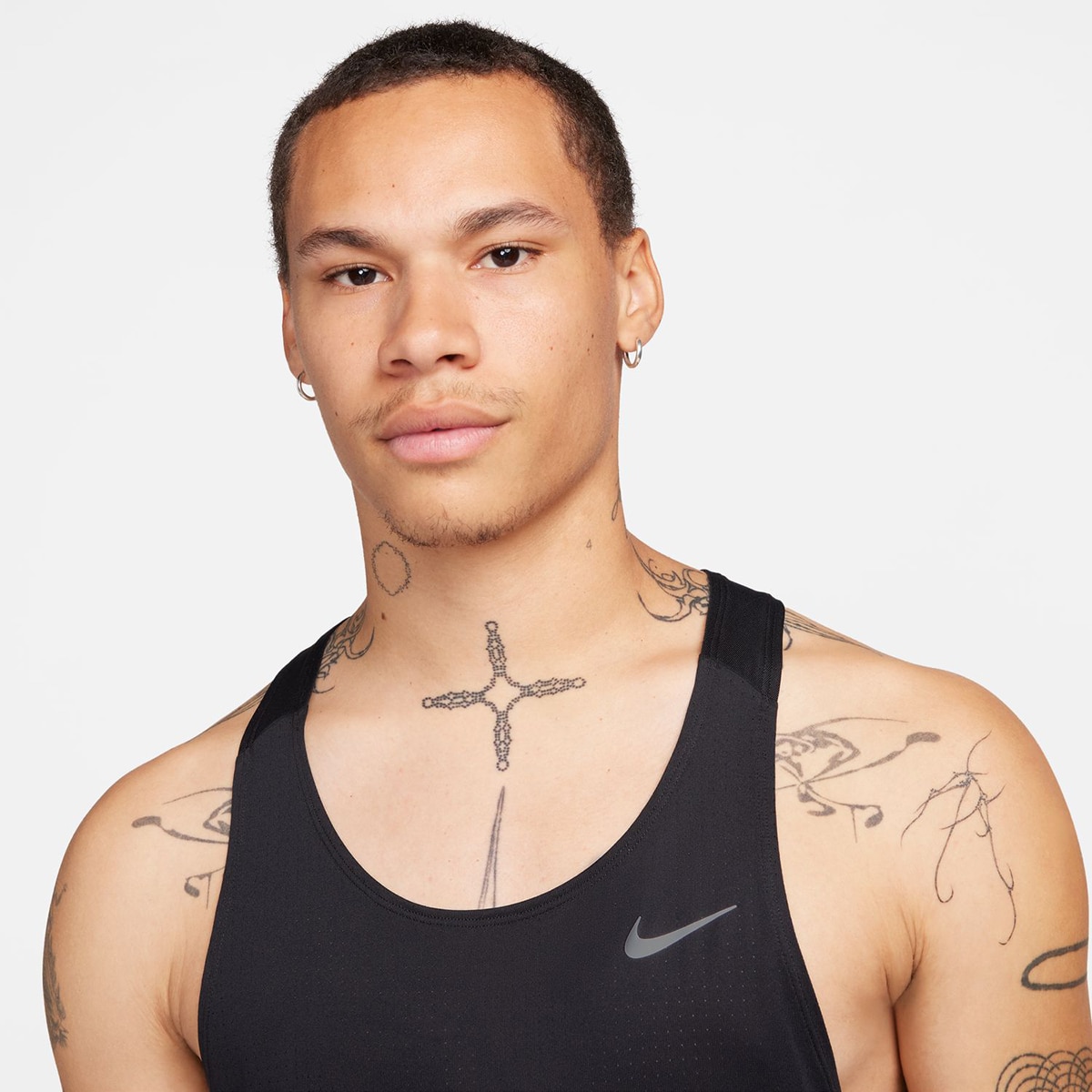 T-shirt de Homem DF Fast Singlet Preto-4