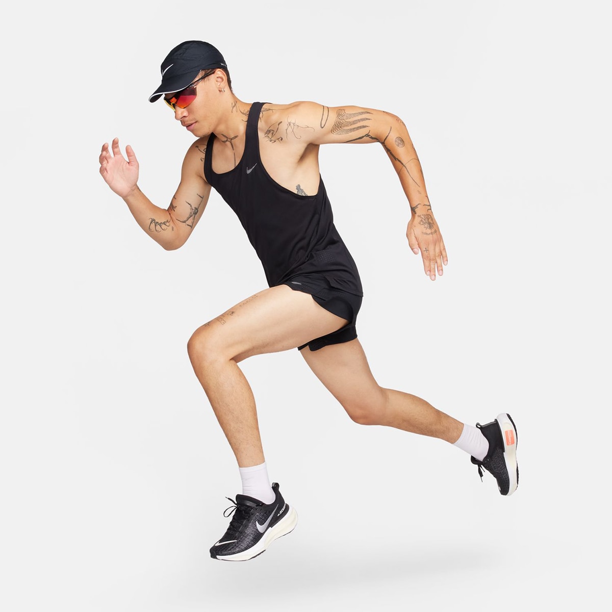T-shirt de Homem DF Fast Singlet Preto-6