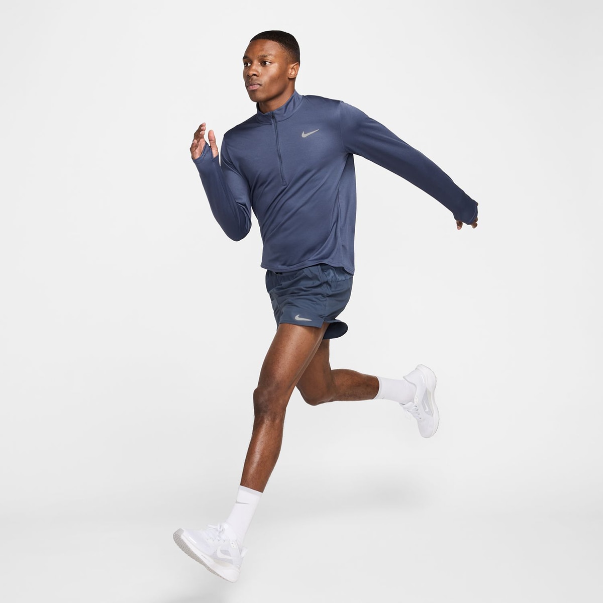 T-shirt de homem Pacer Nike Azul-5