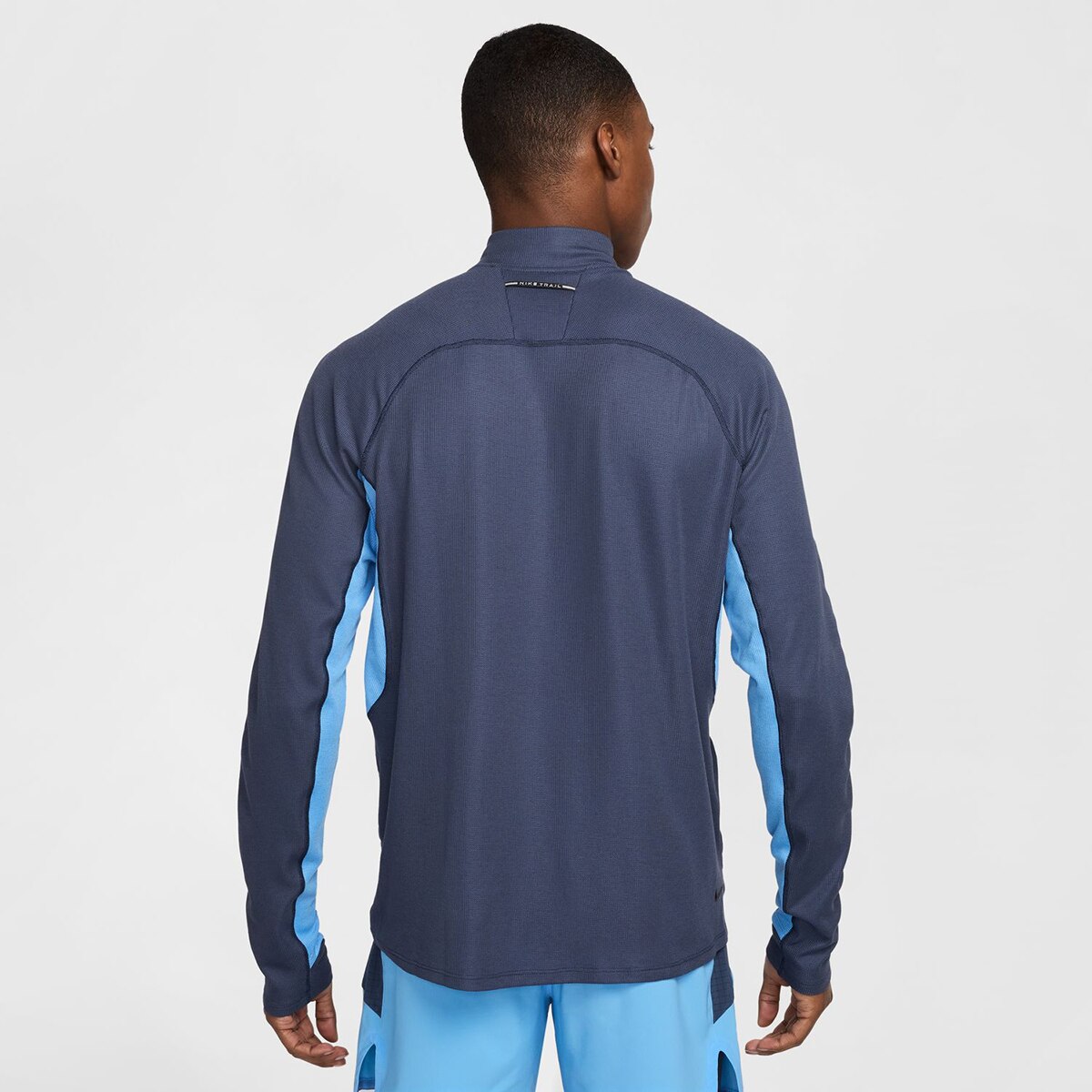 Casaco Corta-Vento de Homem Trail Azul-2