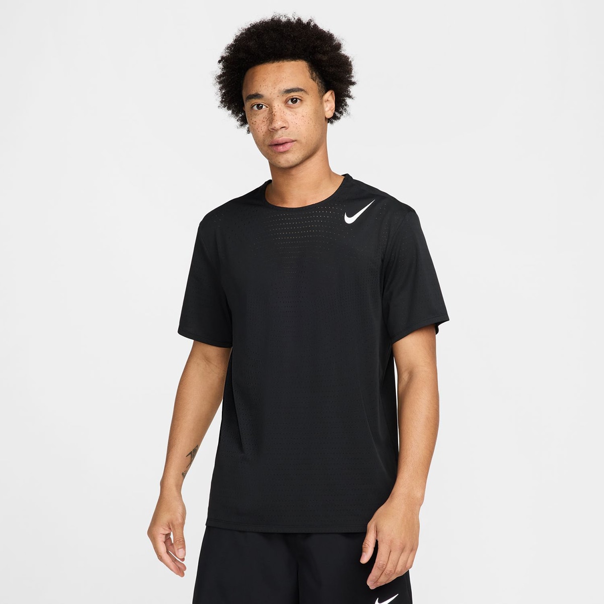 T-shirt de Homem Aeroswift Preto-1