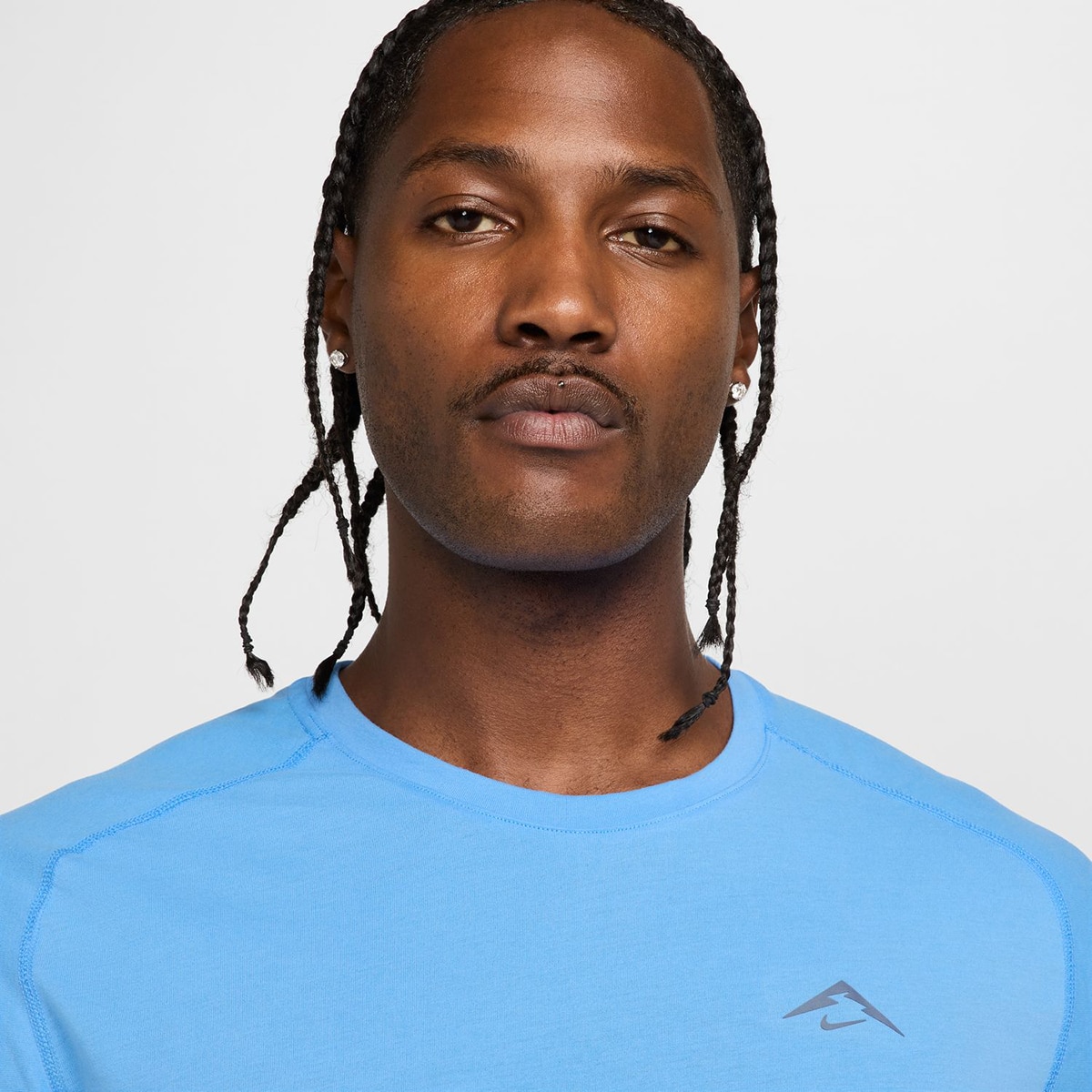 T-shirt de Homem Solar Chase Azul-4