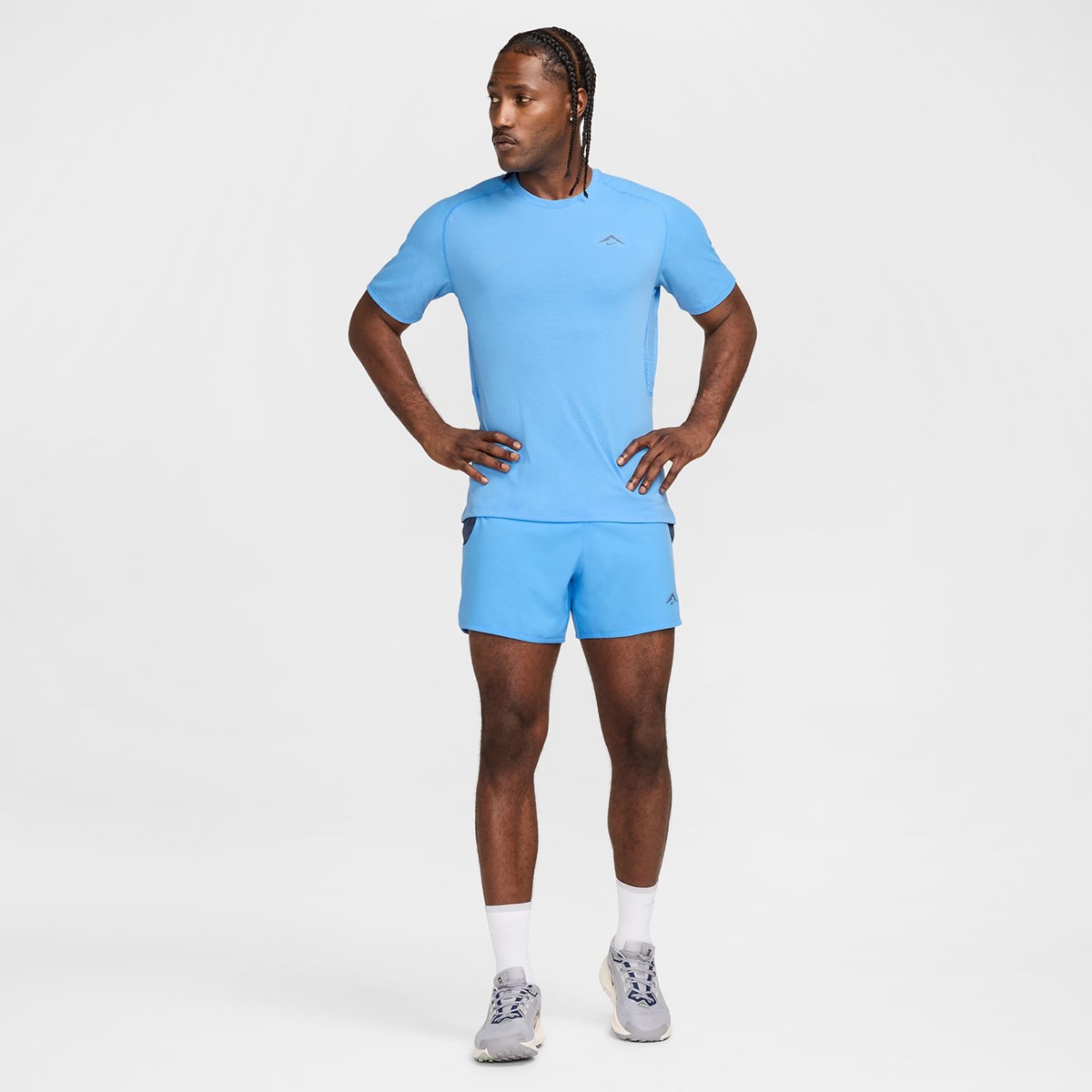 T-shirt de Homem Solar Chase Azul-6