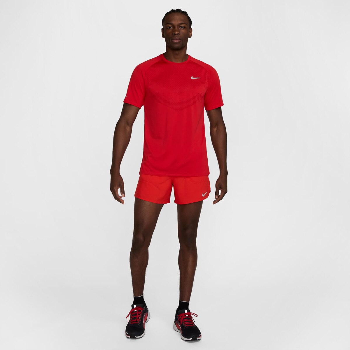 Camiseta de hombre Stride Nike - Rojo Rojo-5