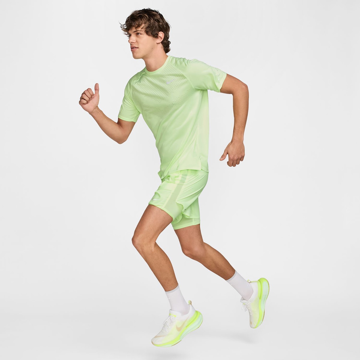 T-shirt de Homem Stride Amarelo-5