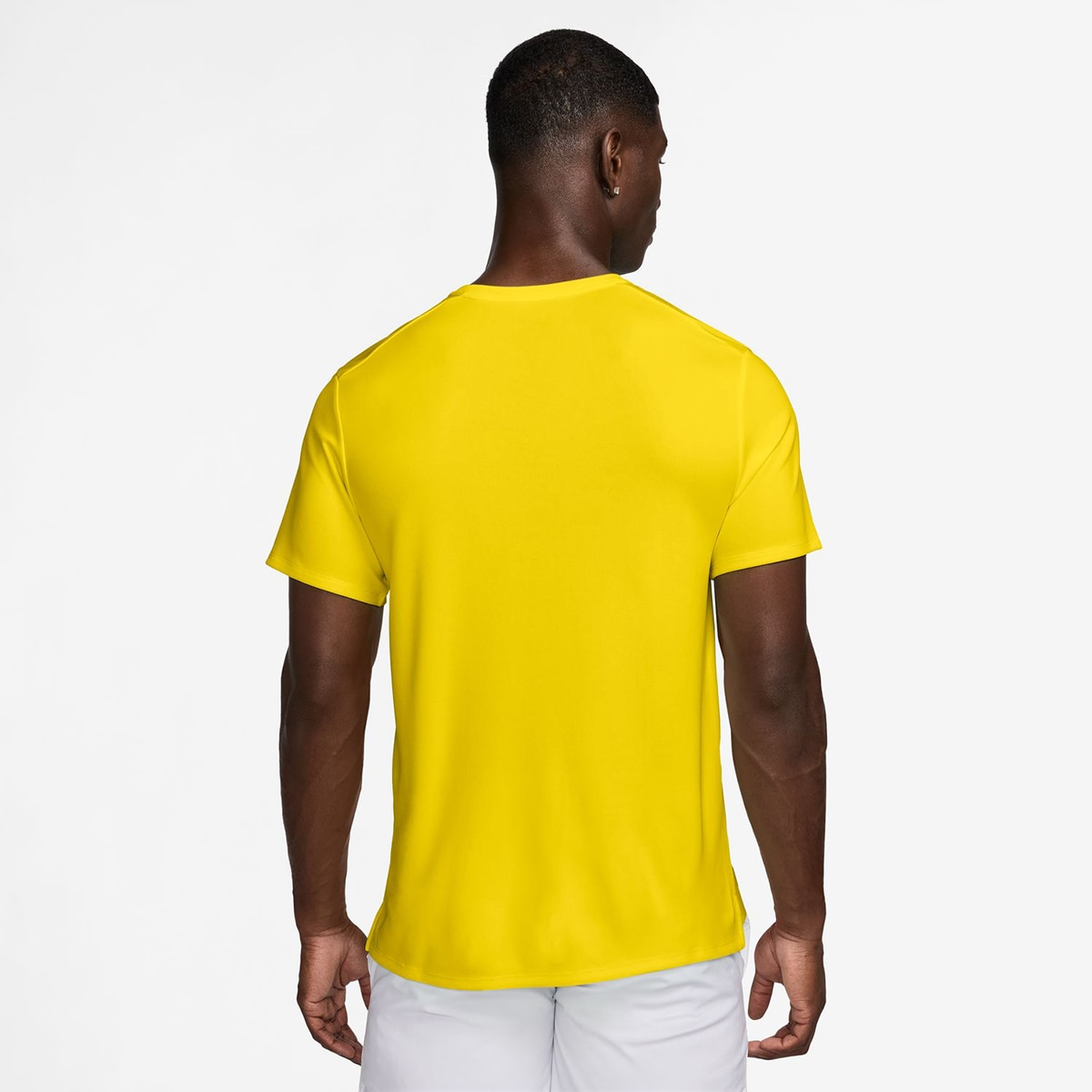 T-shirt de Homem Miler Run Energy Amarelo-2