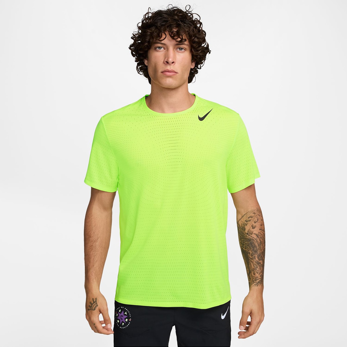 T-shirt de Homem Aeroswift Amarelo-1
