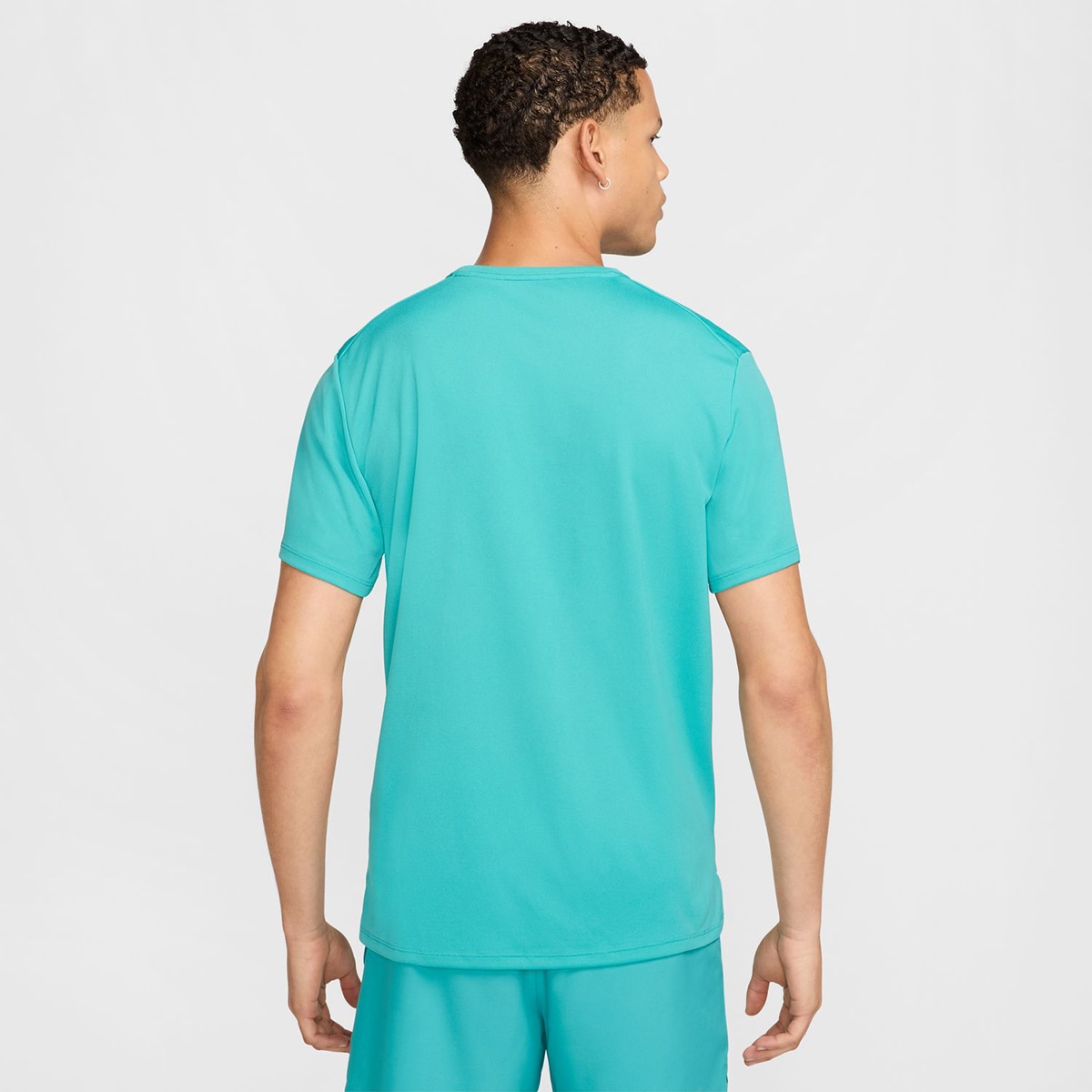 T-shirt de homem Miler Nike Verde-2