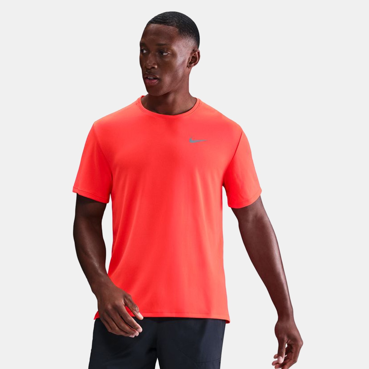 T-shirt de homem Miler Nike Vermelho-1