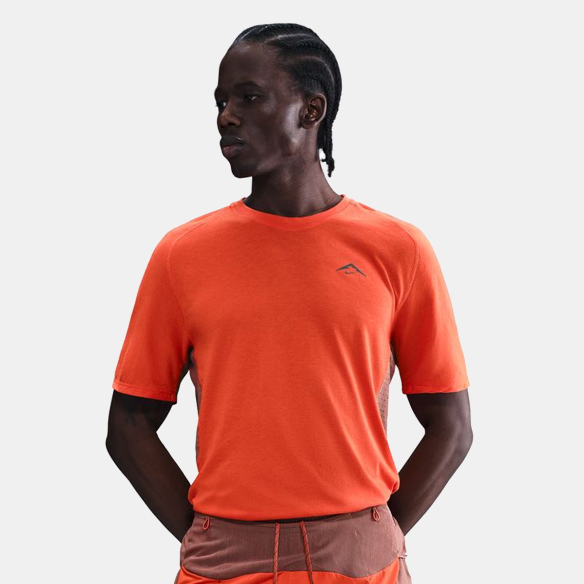 T-shirt de Homem Solar Chase Laranja-1