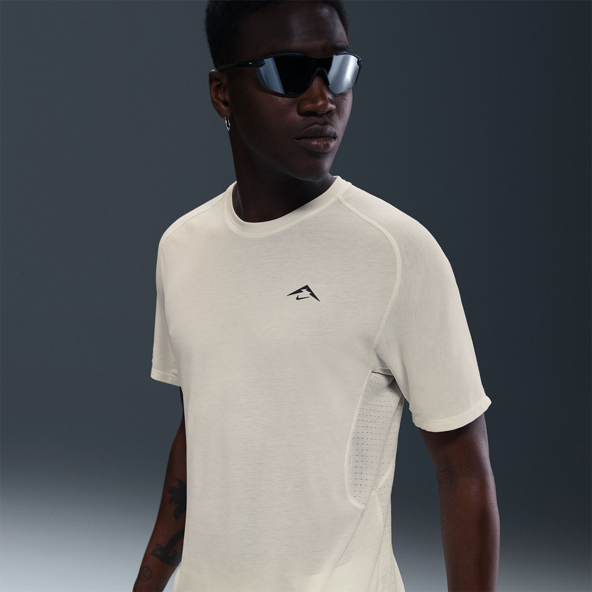 T-shirt de Homem Solar Chase Branco-4