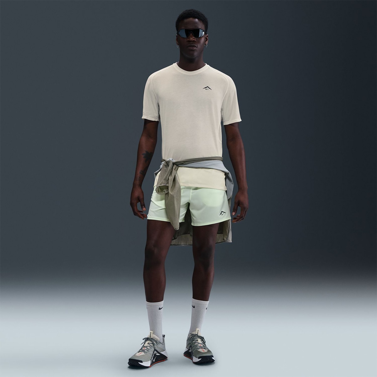 T-shirt de Homem Solar Chase Branco-7