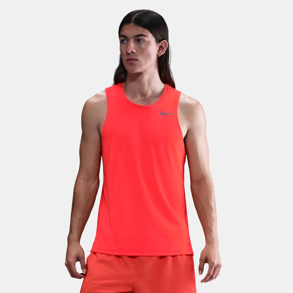 T-shirt de homem Miler Nike Vermelho-1