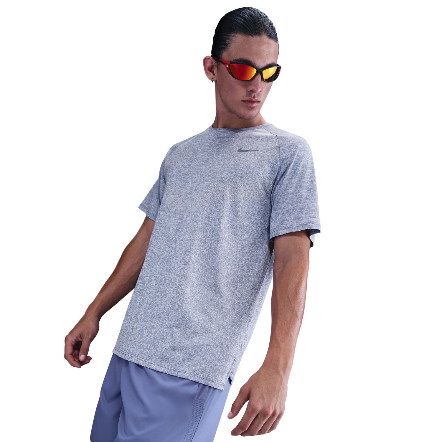 T-shirt de Homem Stride Azul-3