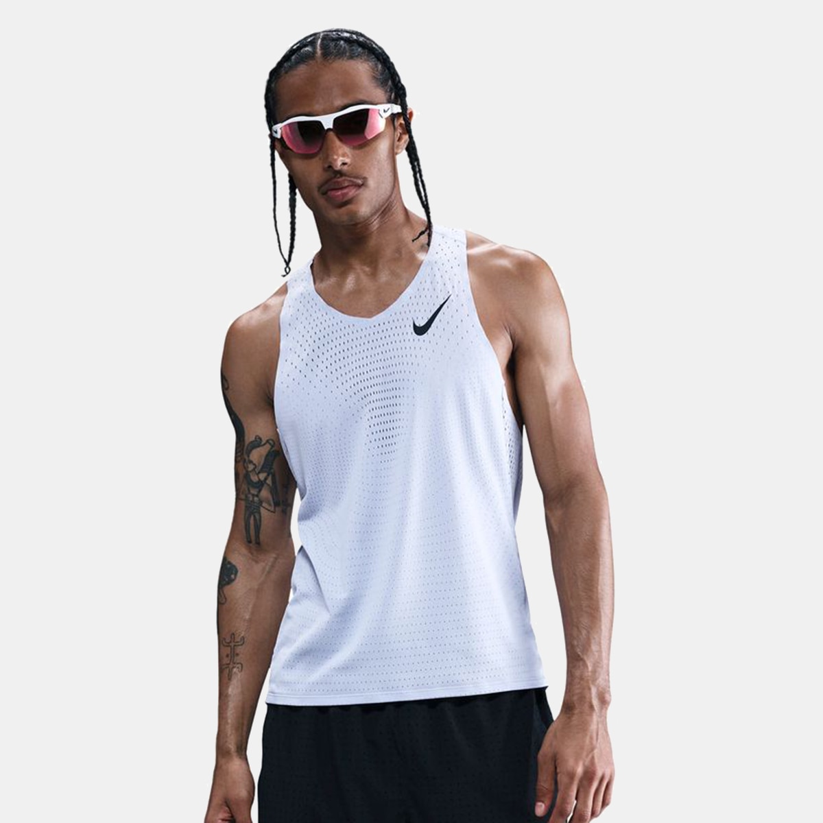 T-shirt AeroSwift Cinzento-1