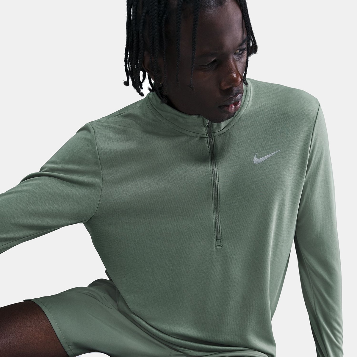 T-shirt de homem Pacer Nike Verde-1