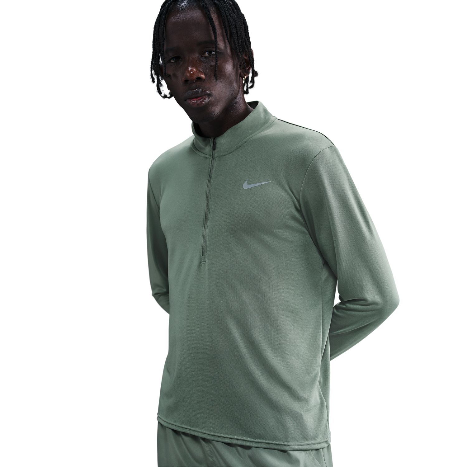 T-shirt de homem Pacer Nike Verde-3