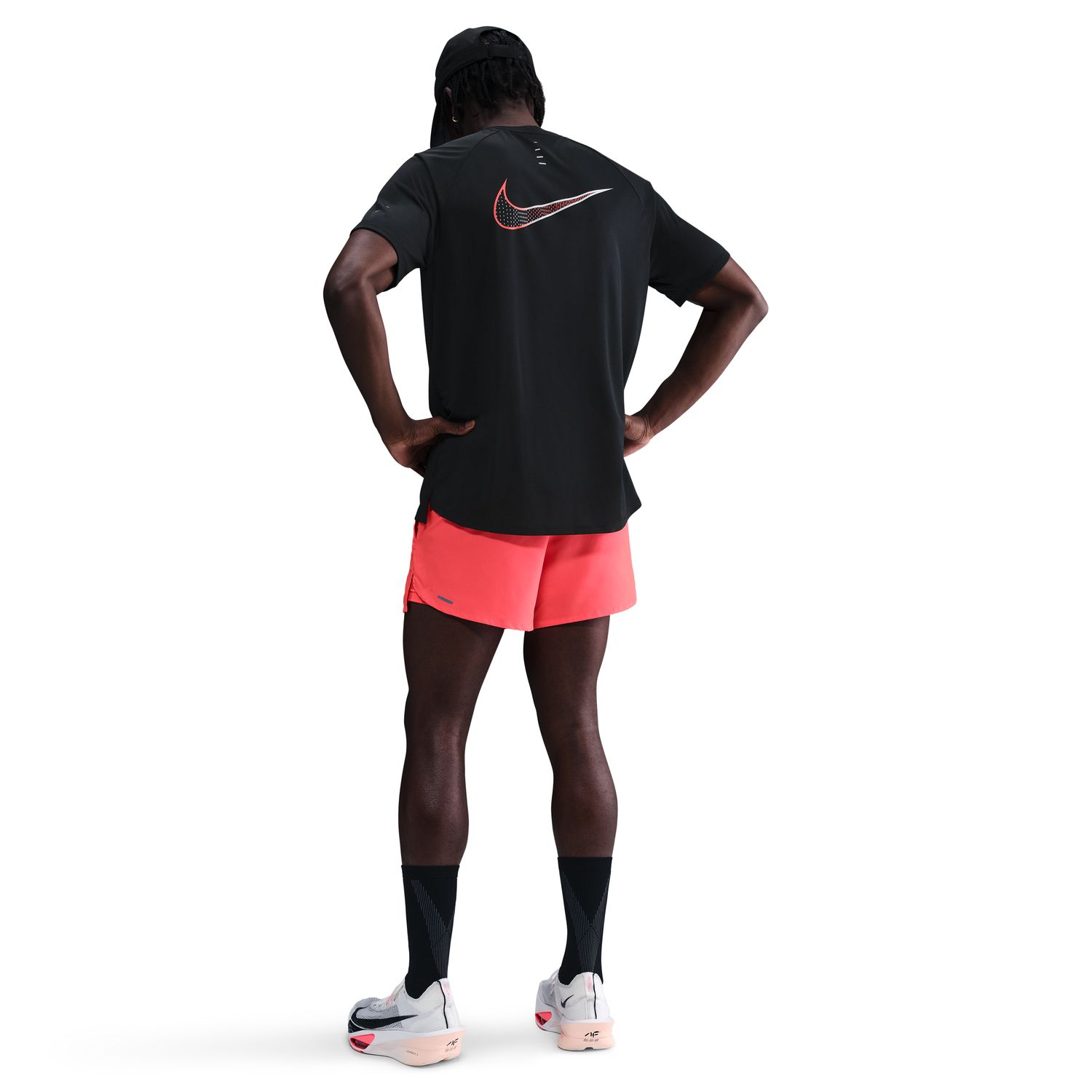 T-shirt de Homem Dri-Fit Energy Stride Ss Top Preto-2