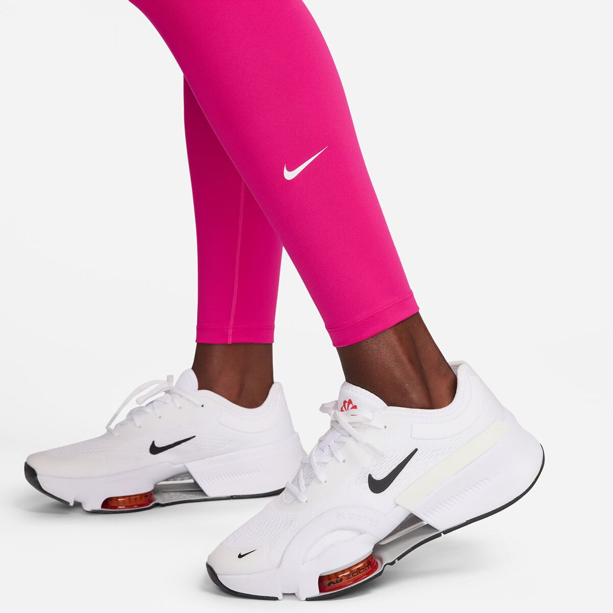 Mallas largas de mujer One Nike - Rojo Rojo-4