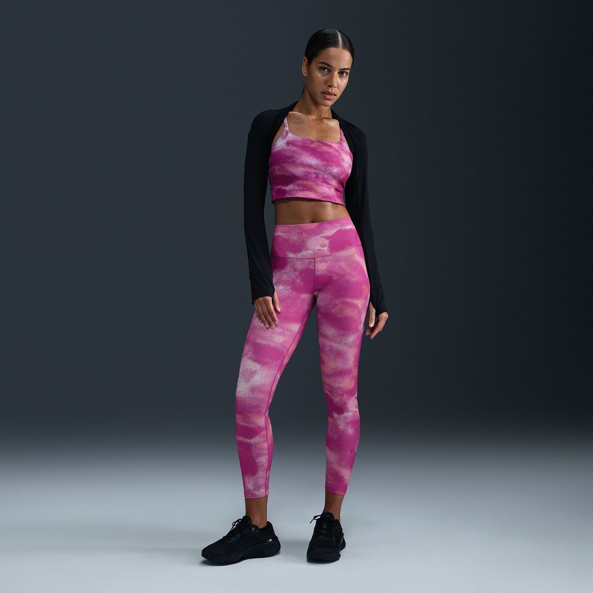 Mallas largas de mujer One Nike - Morado Morado-1