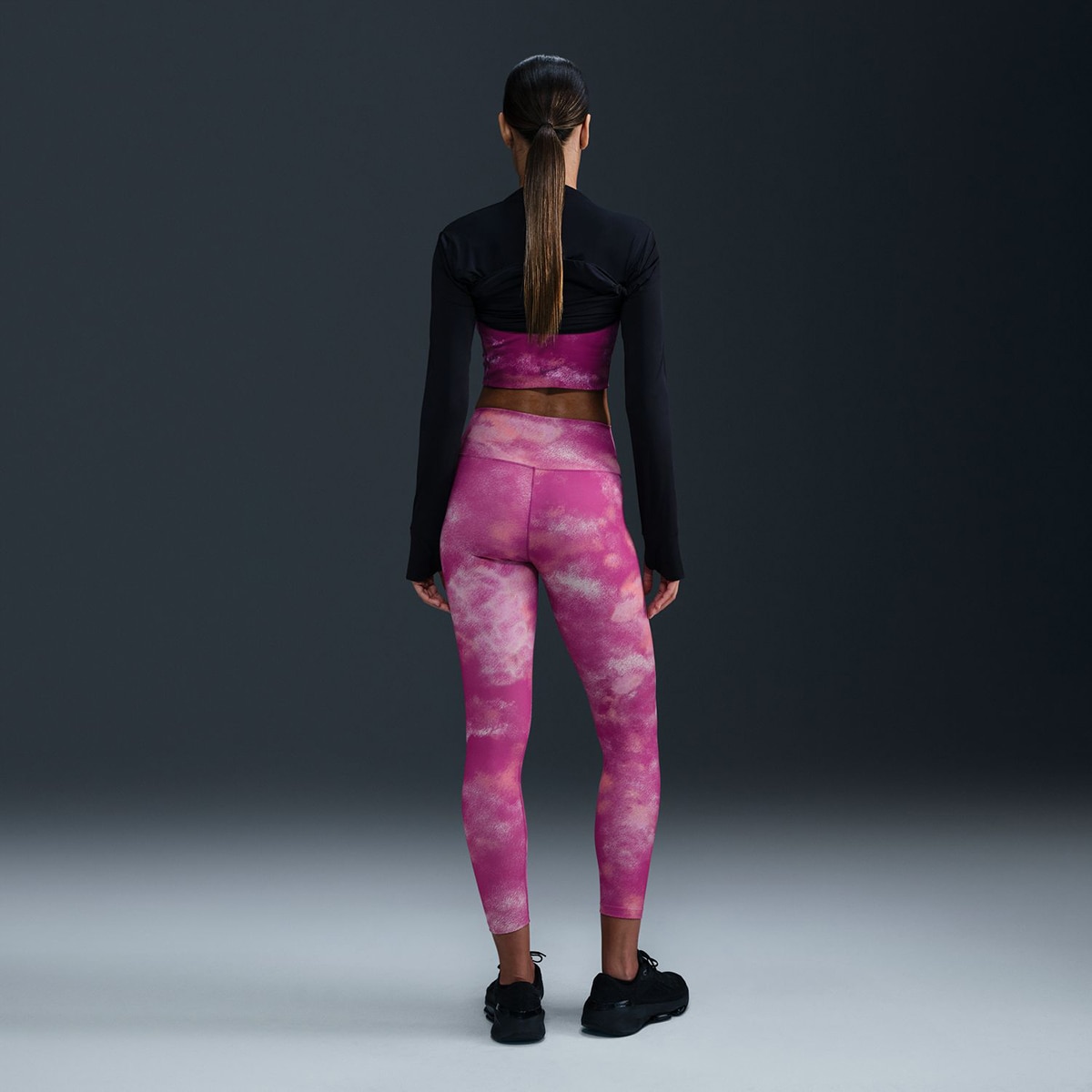 Mallas largas de mujer One Nike - Morado Morado-2