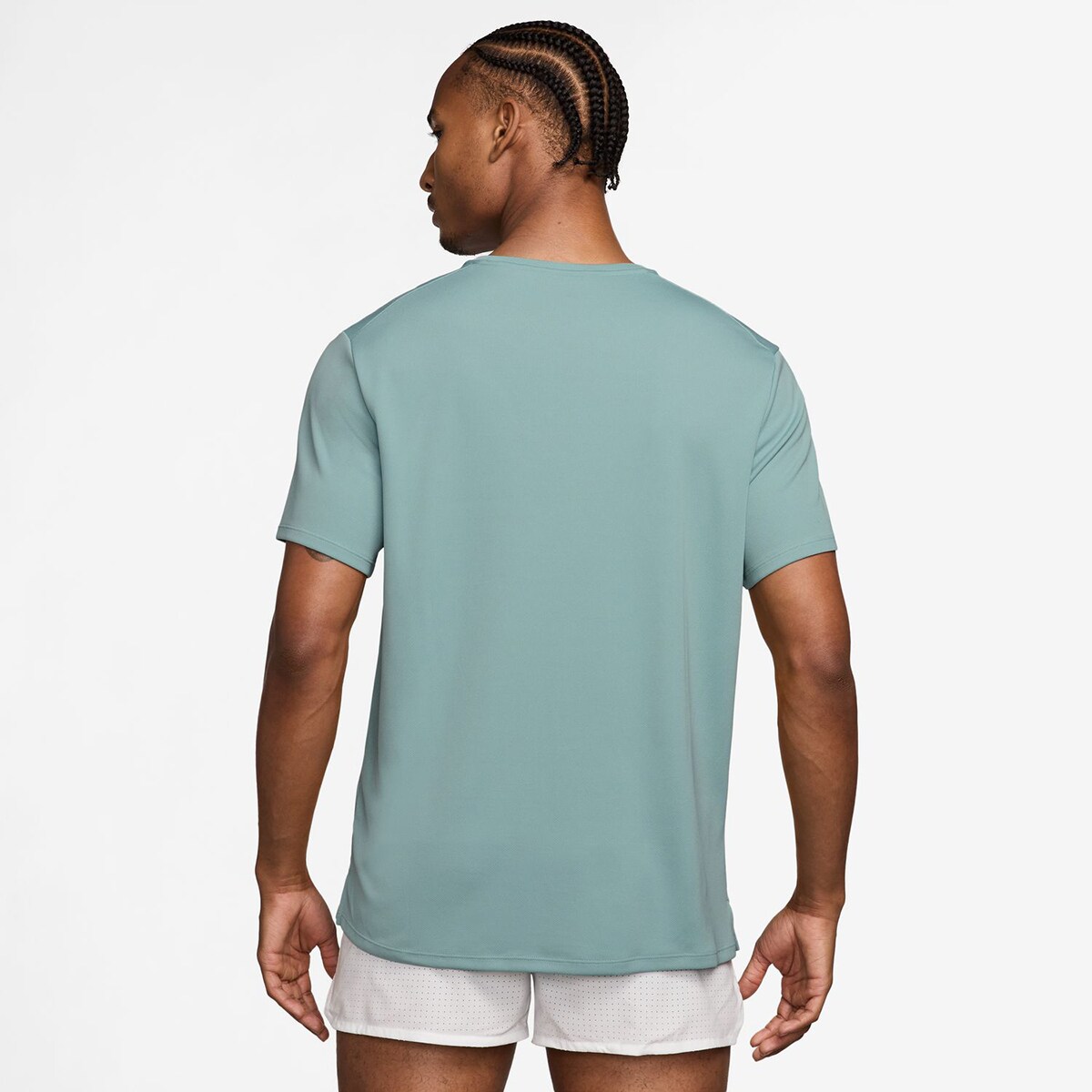 T-shirt de homem Miler Nike Verde-2