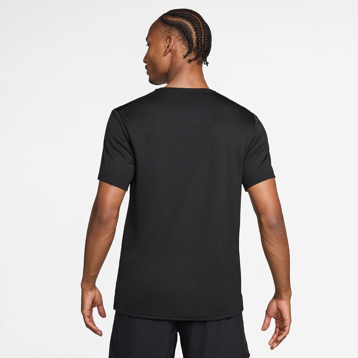 T-shirt de homem Miler Nike Preto-2