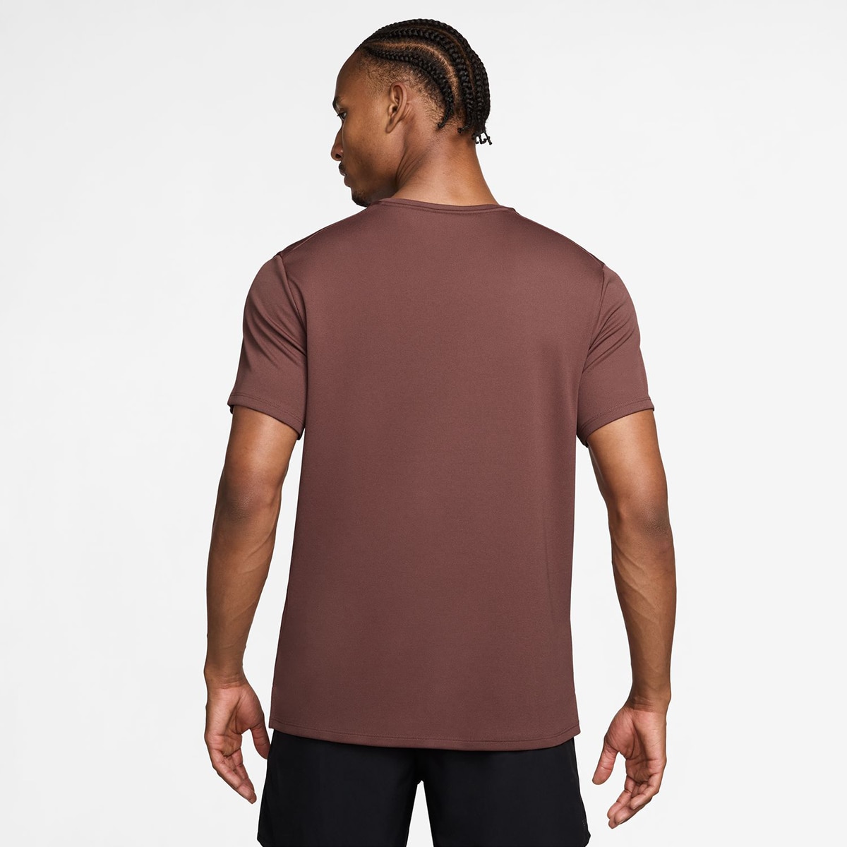 T-shirt de homem Miler Nike Argila-2