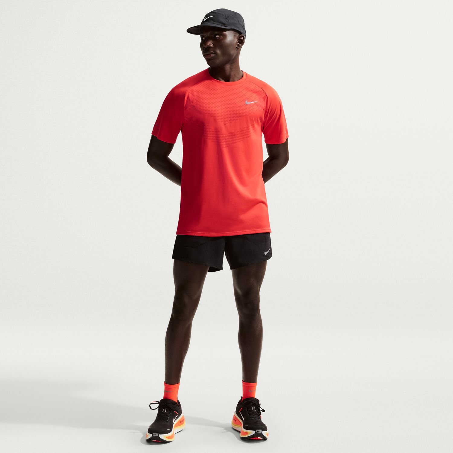 T-shirt de Homem Stride Vermelho-3