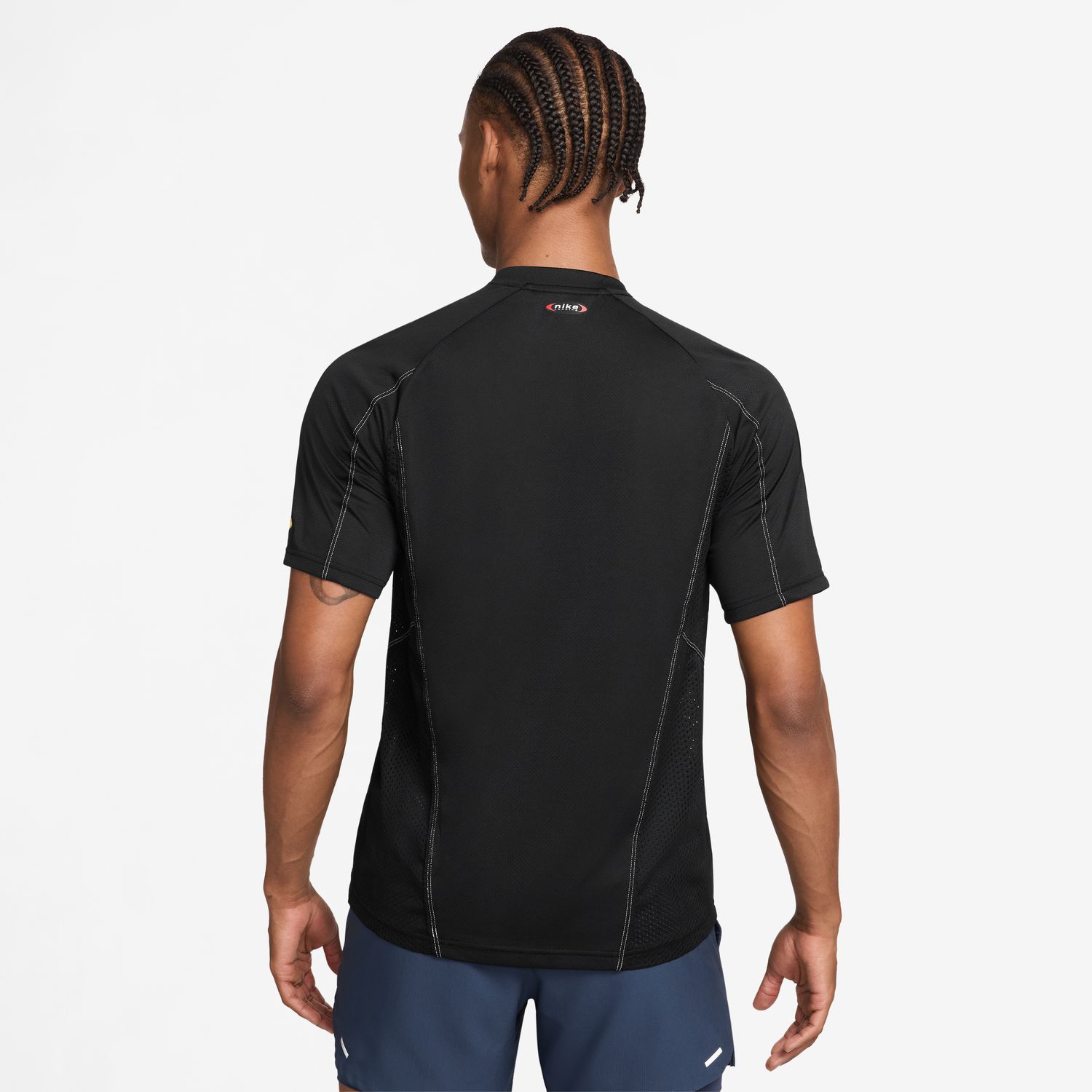 T-shirt de Homem DF Retro Ss Top Preto-2