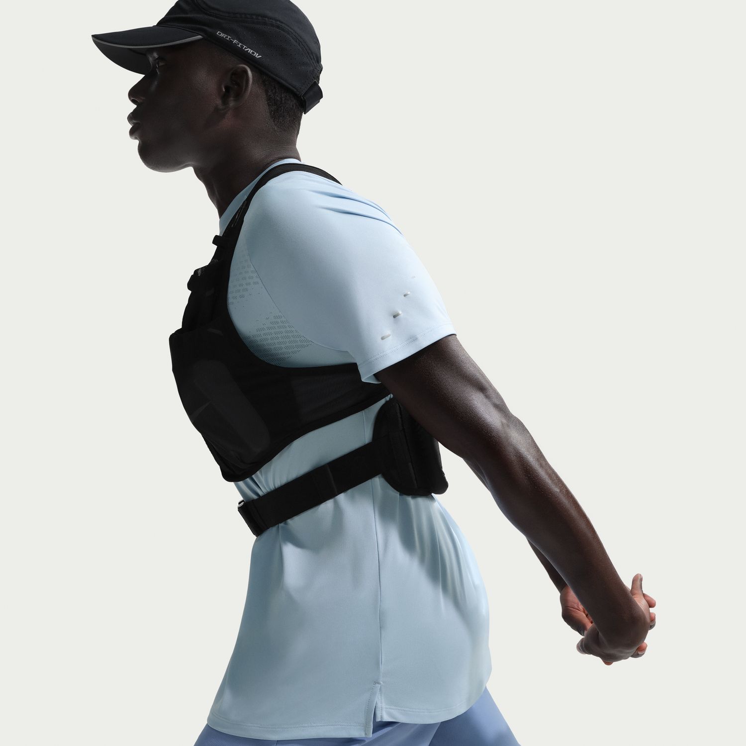 T-shirt de Homem Stride Azul-3