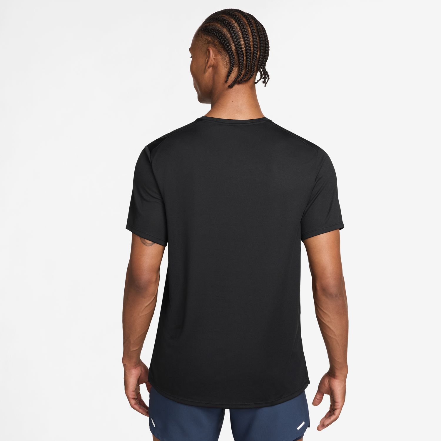 T-shirt de Homem DF UV Miler Run Energy Preto-2