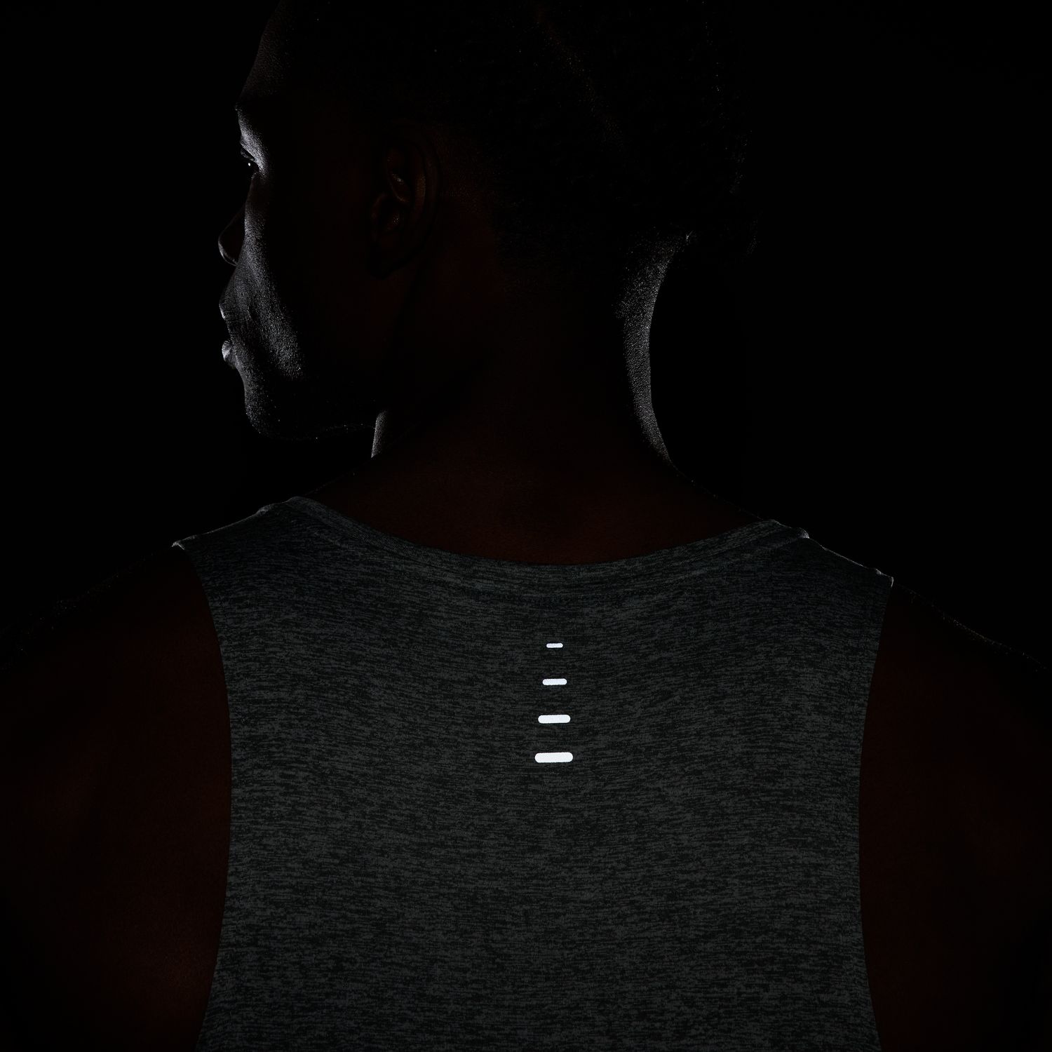 T-shirt de Homem DF Stride Tank Cinzento-8