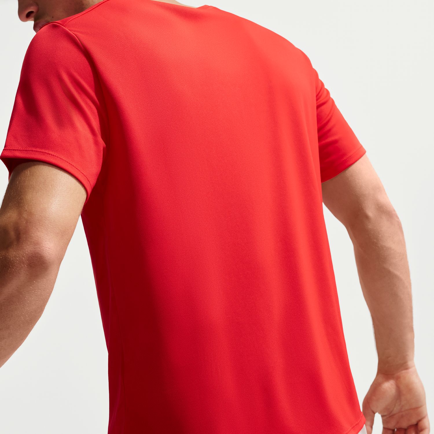 T-shirt de homem Miler Nike Vermelho-2