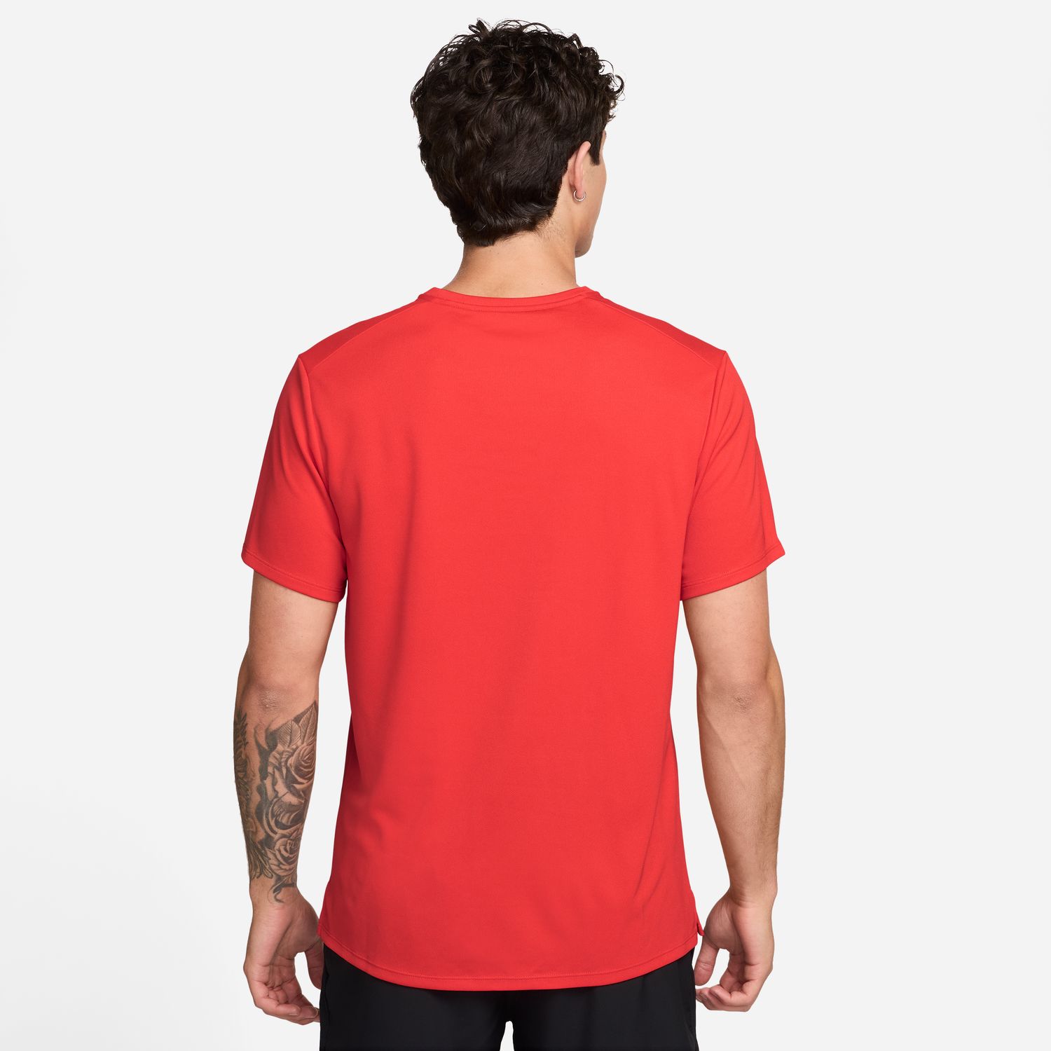 T-shirt de homem Miler Nike Vermelho-4
